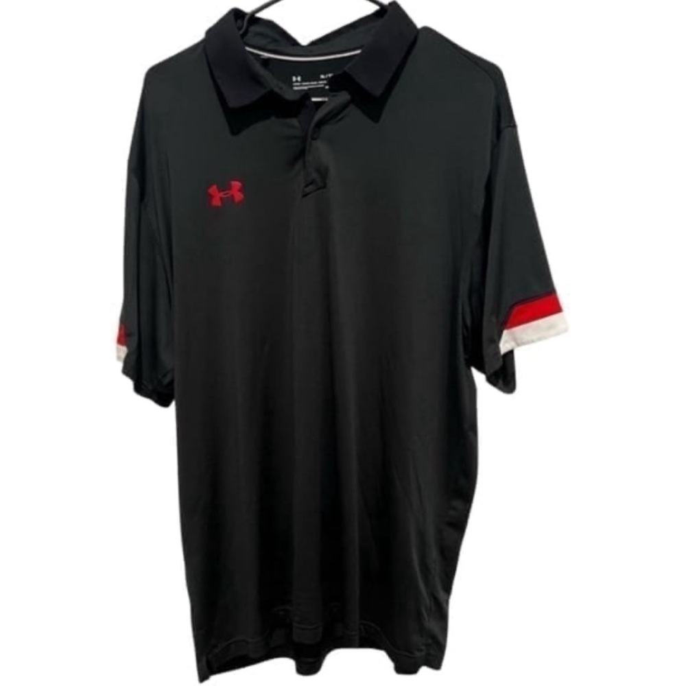 Men’s Under Armour Dri-Fit Polo Black size XL